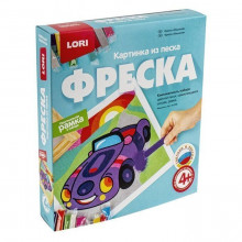Набор ДТ Фреска Картина из песка Машинка КП-058 Кп-058 Lori