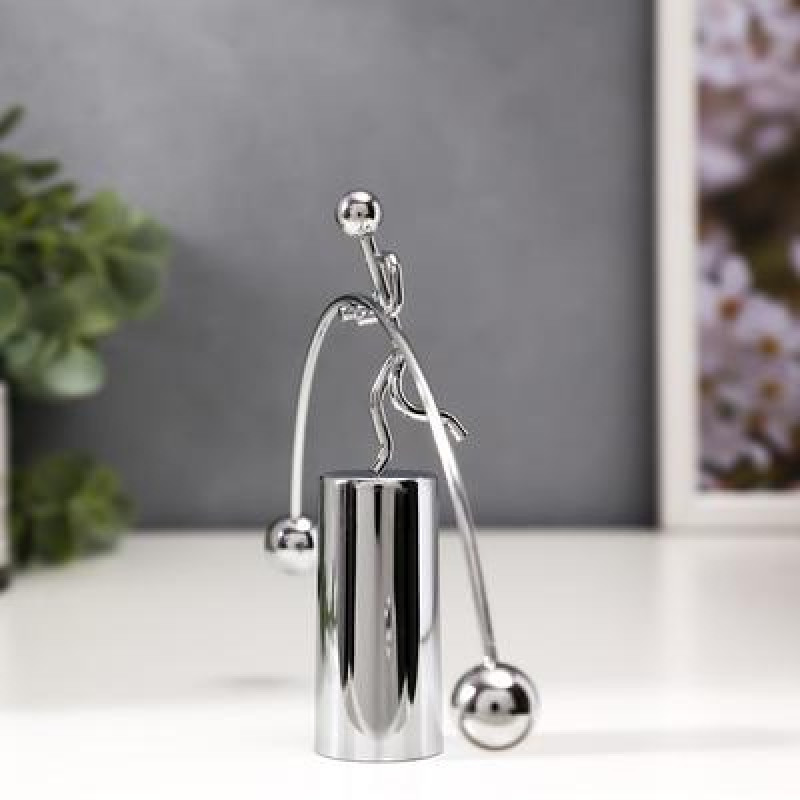 Маятник металл "Человечек-эквилибрист" 11,5х18х2,5 см 3910594 Иу Йоуда Импорт энд Экспорт Ко., ЛТД