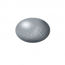 Краска акриловая "Aqua Color" цвет стали, металлик, 18 мл 36191