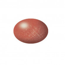 Краска акриловая "Aqua Color" бронзовая, металлик, 18 мл 36195