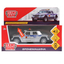 Машина металлическая "Бронемашина Полиция" инерционная FY6158P-SL Машина металлическая "Бронемашина Полиция" инерционная FY6158P-SL
