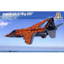 Сборная модель Истребитель-бомбардировщик JAGUAR GR.3 "BIG CAT" (1:72) 1357 Italeri