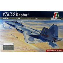 Сборная модель Многоцелевой истребитель F-22 Raptor (1:48) 850 Italeri