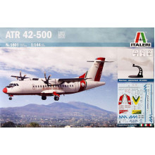 Сборная модель Пассажирский двухмоторный турбовинтовой самолет ATR 42-500 (1:144) 1801 Italeri