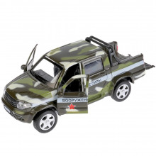 Машина металлическая "Uaz Pickup Военный" инерционный PICKUP-MIL Машина металлическая "Uaz Pickup Военный" инерционный PICKUP-MIL