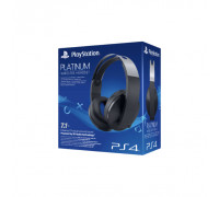 PS3/PS4 Беспроводная гарнитура с виртуальным объемным звучанием 7.1, 3D-аудио, цвет черный/платина PS719812753