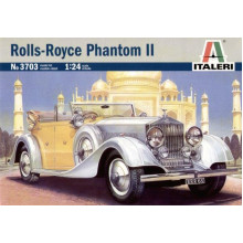 Сборная модель Автомобиль Rolls Royce Phantom II (1:24)детали окрашены 3703 Italeri