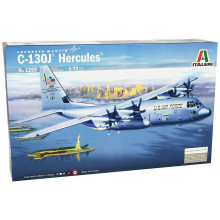 Сборная модель Военно-транспортный самолет C-130J HERCULES (1:72) 1255 Italeri