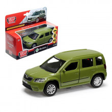 Машина металлическая "Skoda Yeti" инерционная YETI-GN Машина металлическая "Skoda Yeti" инерционная YETI-GN