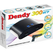 Игровая консоль  300 игр + световой пистолет 4601250207148 Dendy Игровая консоль  300 игр + световой пистолет 4601250207148 Dendy