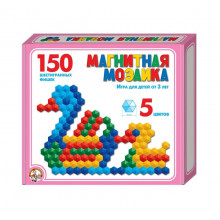 Магнитная мозаика шестигранная, 150 элементов 00960 Десятое королевство