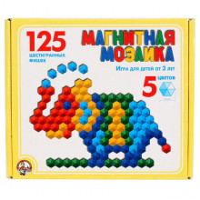 Магнитная мозаика, 125 элементов, 5 цветов 00962 Десятое королевство