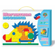 Мозаика магнитная "Ежик" 220 элементов 01480 Десятое королевство