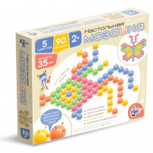 Мозаика настольная с крупными фишками, 90 элементов 01538 Десятое королевство