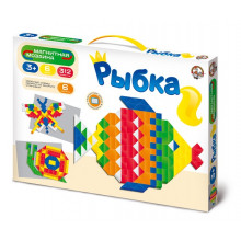 Мозаика магнитная "Рыбка" 312 элементов 01652 Десятое королевство