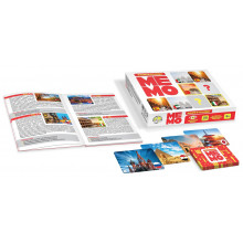 Игра МЕМО "Флаги и столицы", 50 карточек 03596 Десятое королевство