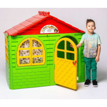 Детский игровой пластиковый домик Долони , цвет зеленый, 129 х 129 х 120 см 025500/3 Doloni