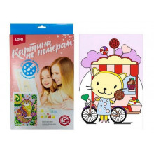 Картина по номерам для малышей "Киска с леденцом"9  Dream makers 2x34x20.5 Картина по номерам для малышей "Киска с леденцом"9  Dream makers 2x34x20.5