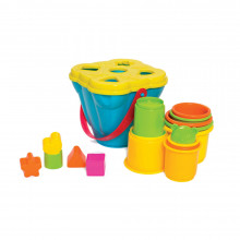 Игрушка развивающая – пирамидка – сортер 623