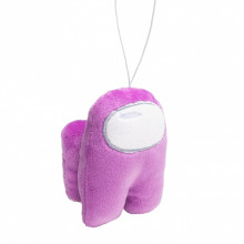 Мягкая игрушка-брелок FANCY "Амонг Ас" (Among Us), фиолетовая, 10 см AMOF0U Dream makers