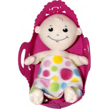 Кукла трикотажная "Лёлик в люльке" BAB01