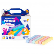 Набор цветных мелков Genio Kids, 60 шт. (6 цветов) MLM60 Dream makers