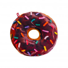 Подушка FANCY "Пончик" (шоколадная глазурь с посыпкой)? 29 см PP0_2