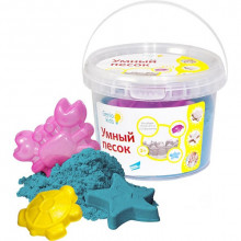 Набор для творчества Genio Умный песок 0.5 кг (голубой) SSR053