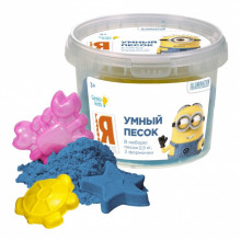 Умный песок Genio Kids "Гадкий я" 0,5 кг голубой SSR05L Умный песок Genio Kids "Гадкий я" 0,5 кг голубой SSR05L