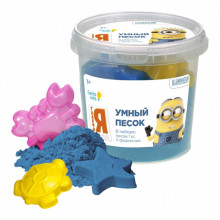Умный песок Genio Kids Набор "Гадкий я" 1 кг (голубой) SSR10L Умный песок Genio Kids Набор "Гадкий я" 1 кг (голубой) SSR10L