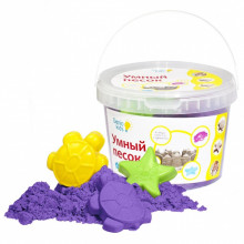 Умный песок Genio Kids, 2 кг (фиолетовый) SSR202 Умный песок Genio Kids, 2 кг (фиолетовый) SSR202