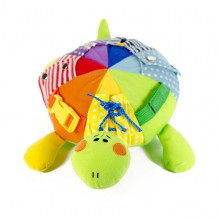 Мягкая развивающая игрушка "Черепаха Кармановна" ЧЕТ0 Мягкая развивающая игрушка "Черепаха Кармановна" ЧЕТ0