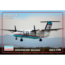 Сборная модель: 1/144 Dash 8 Q200 Сахалинские Авиатрассы 144132-4 Восточный экспресс 