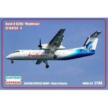 Сборная модель: 1/144 Dash 8 Q300 Maldivian 144134-4 Восточный экспресс 