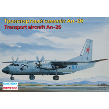 Сборная модель: Транспортный самолет Ан-26 ВВС 1:144 14483 Восточный экспресс
