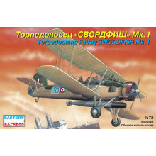 Сборная модель: Торпедоносец Fairey Swordfish Mk.I 1:72 72270 Восточный экспресс