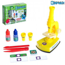 Микроскоп Эврики со световыми эффектами и сменными линзами, цв МИКС SL-00474 2486820 Shantou Chenghai Hongyuansheng Toys Industrial Co.