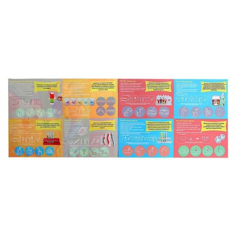 ЭВРИКИ Набор для опытов "Занимательные опыты", 58 опытов, 25 предметов SL-05491 6250076 Guangdong DEGAO Science & Technology Со., LTD