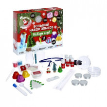 ЭВРИКИ Большой набор опытов "Новый год!", 18 опытов, 34 предмета 6488787 Chuzhou Greenery Toys Cо., LTD