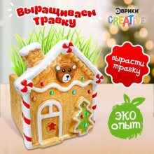 ЭВРИКИ Набор для опытов «Выращиваем травку», домик 6911660 Guangdong DEGAO Science & Technology Со., LTD