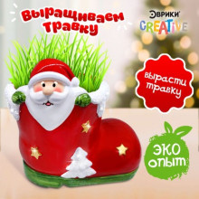 ЭВРИКИ Набор для опытов «Выращиваем травку», сапожок 6911661 Guangdong DEGAO Science & Technology Со., LTD