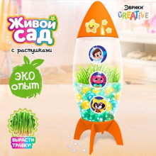 ЭВРИКИ Набор для опытов Живой сад "Ракета" МИКС 7074726 Guangdong DEGAO Science & Technology Со., LTD