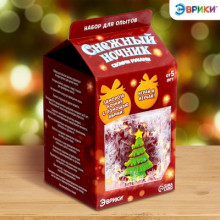 ЭВРИКИ, "Снежный ночник своими руками", ёлочка 7603317 Иу Йоуда Импорт энд Экспорт Ко., ЛТД