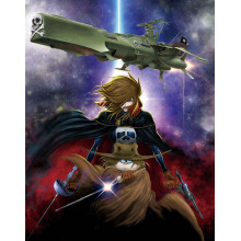 Сборная модель: линкора Capt. Harlock Space Pirate Battle Ship Limited Edition 1:1500 64724 Hasegawa