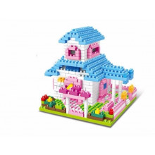Конструктор из блоков Blue Heart VILLA () YZ038 YZ-Diamond