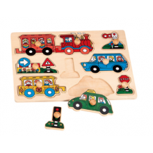 Пазл HONGJI TOYS "Транспорт", 10 элементов. HJ98007k Hongji toys Пазл HONGJI TOYS "Транспорт", 10 элементов. HJ98007k Hongji toys