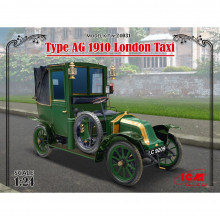 Сборная модель: Лондонское такси модели AG 1910 г. 1:24 ICM 24031 ICM