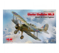 Сборная модель: Gloster Gladiator Mk.II, Британский истребитель IIМВ 1:32 ICM 32041 ICM