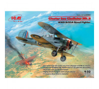 Сборная модель: Gloster Sea Gladiator Mk.II, Британский морской истребитель II МВ 1:32 ICM 32042 ICM
