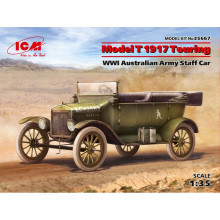 Сборная модель: Модель T 1917 Туринг, Армейский автомобиль Австралии IСВ 1:35 ICM 35667 ICM